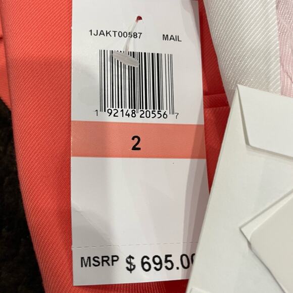 A.L.C Women’s Dakota Oversized Jacket in Maillot Sz 2 NWT - Picture 8 of 9